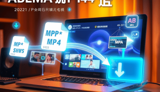 【完全保存版】ABEMA動画をMP4ダウンロード！PC永久保存ガイド