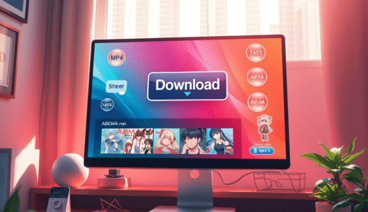 【完全保存版】ABEMA動画をMP4ダウンロード！PC永久保存ガイド