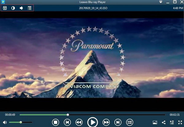Leawo Playback Controls