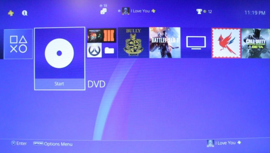 PS5 network settings screen
