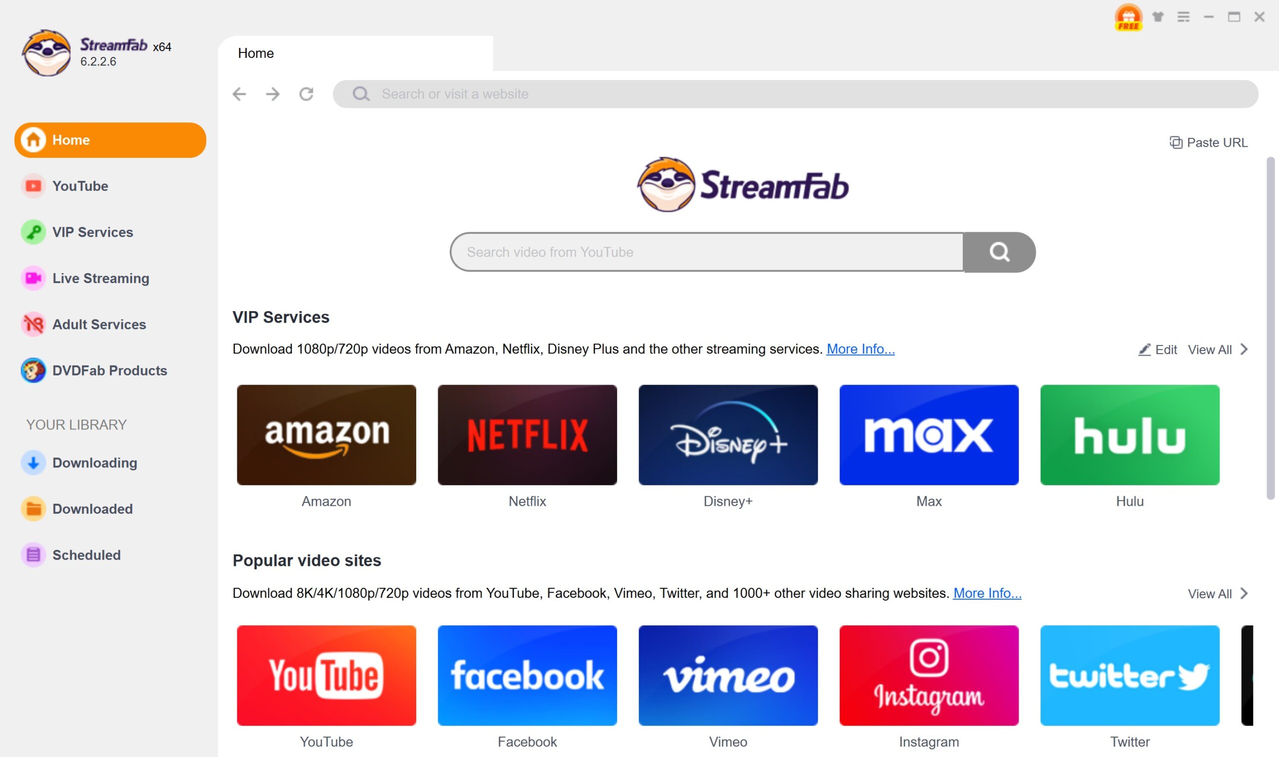 Installing StreamFab on desktop