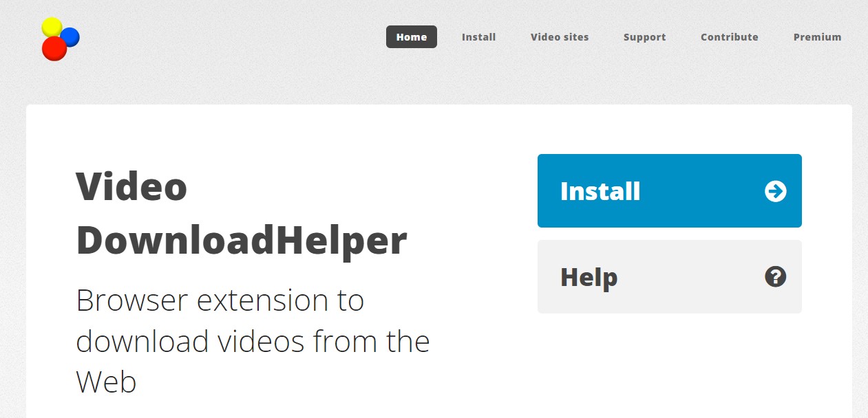 Firefox Video Downloaders Video DownloadHelper