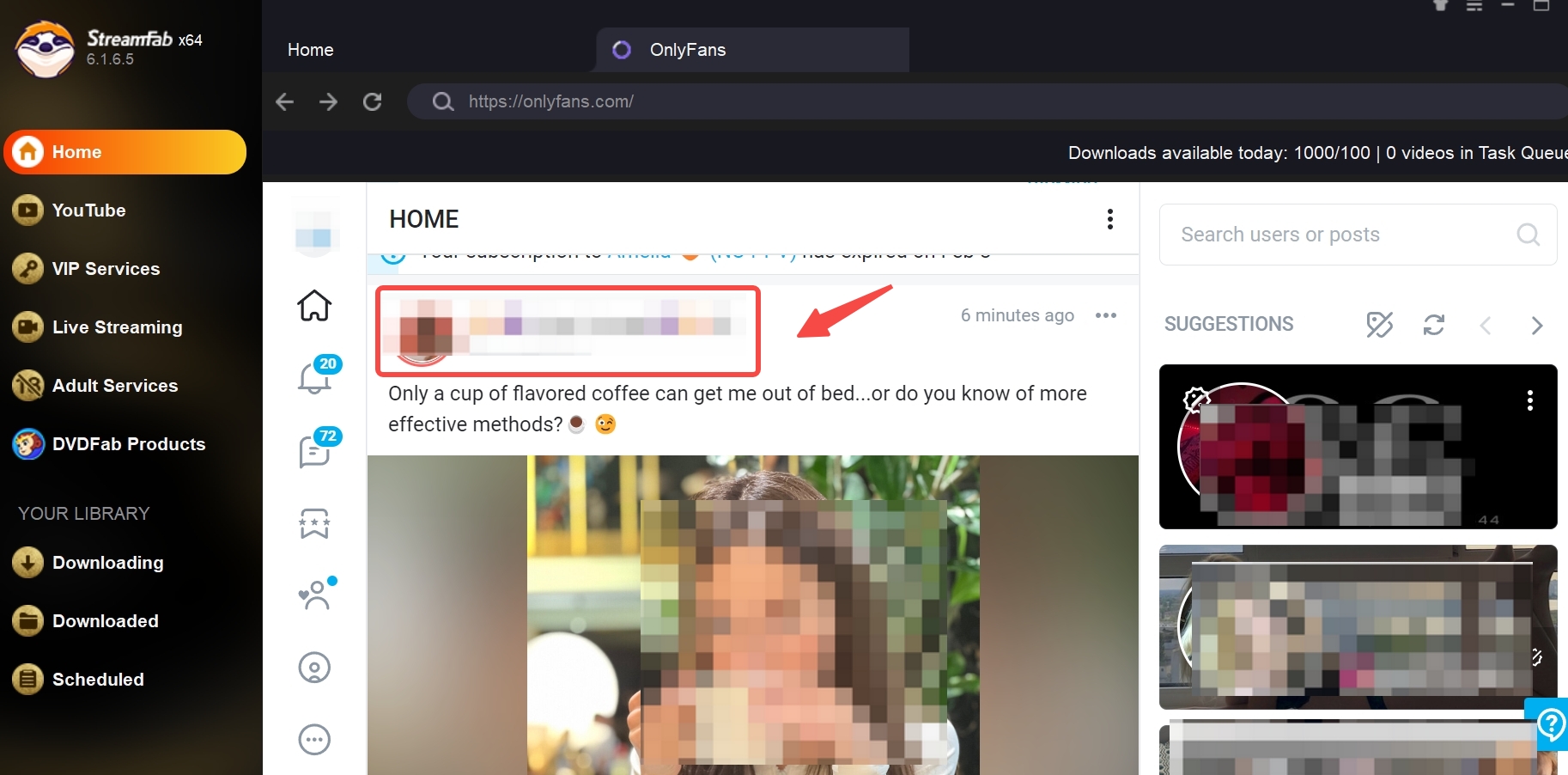 how to download onlyfans videos on android: streamfab