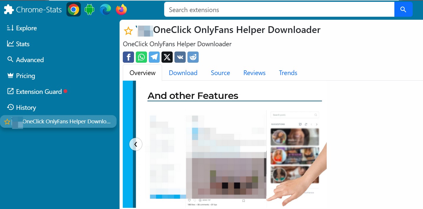 onlyfans downloader chrome extension: oneclick onlyfans helper