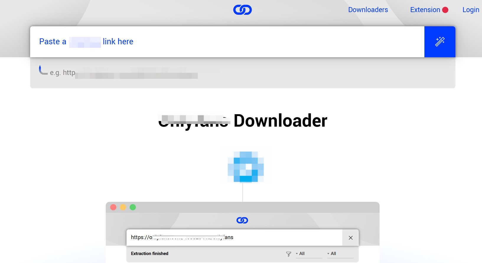 onlyfans downloader chrome extension: locoloader