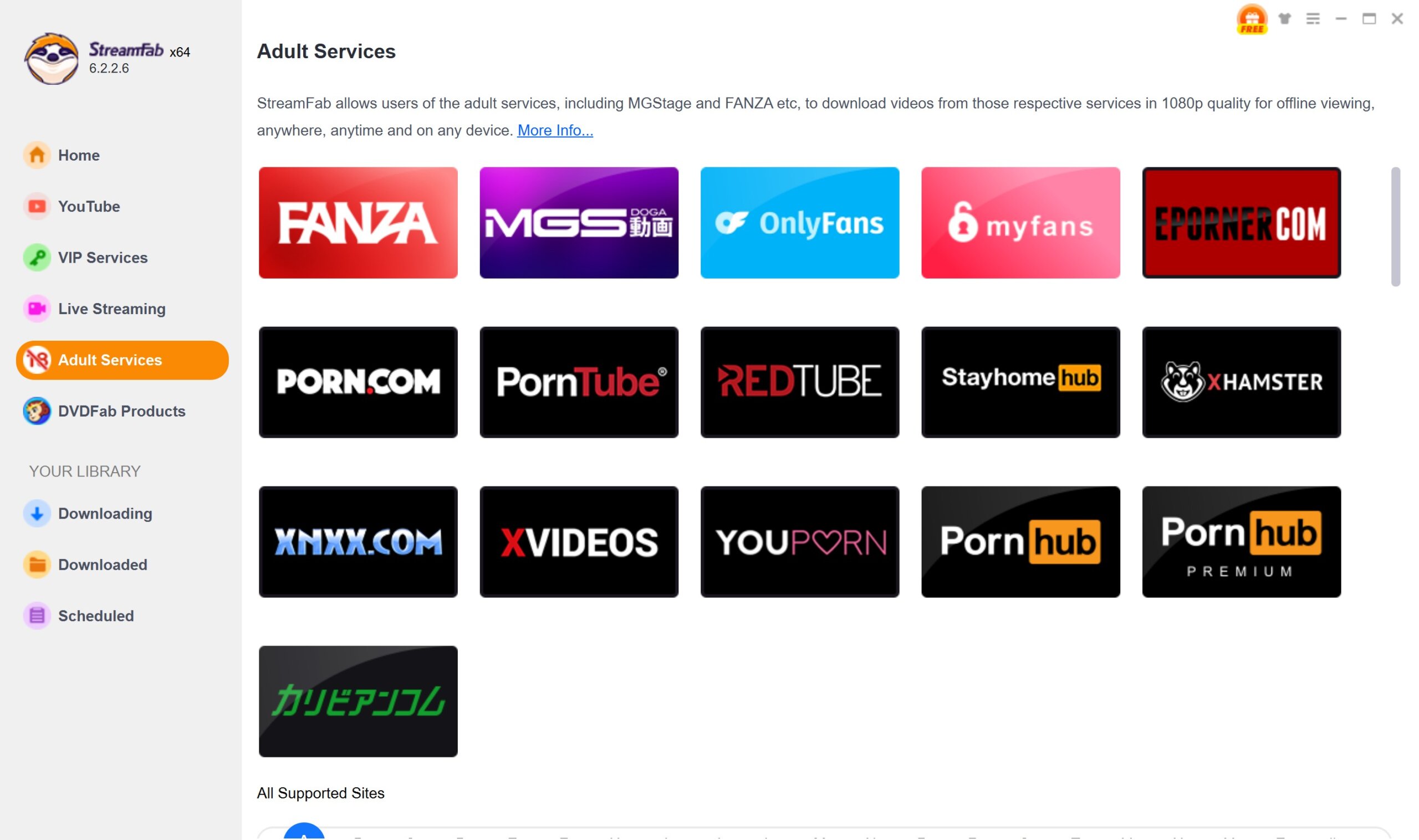 how to use the best porn video downloader: StreamFab