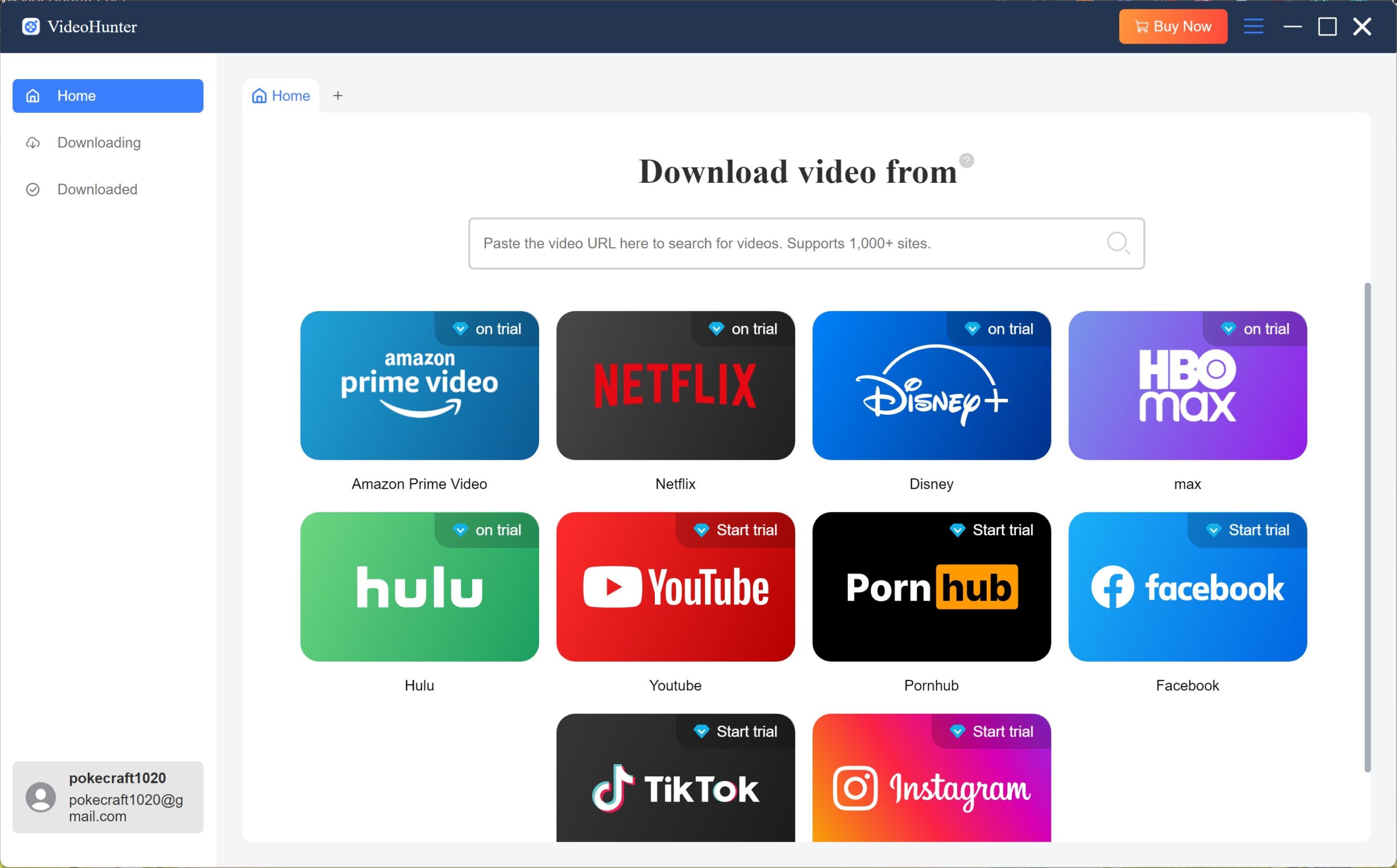 porn video downloader: VideoHunter