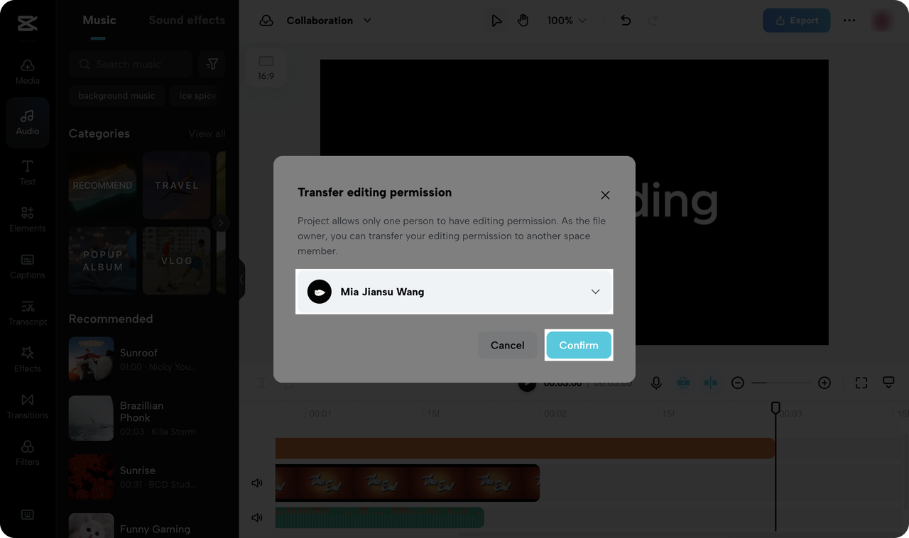 Select member