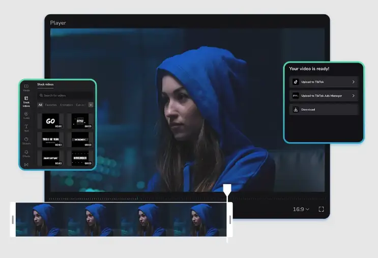 Video editing on computer