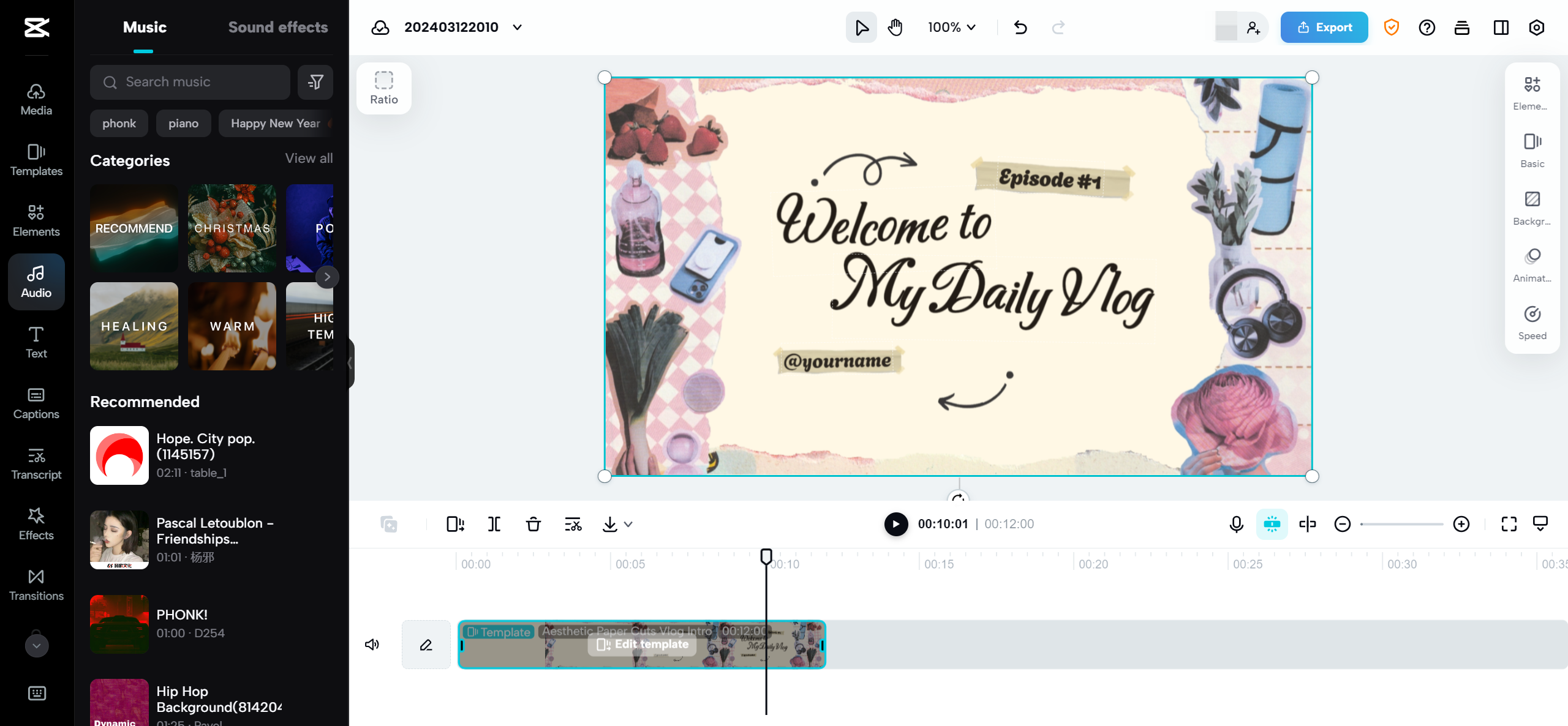 CapCut online video editor – An all-in-one video editor