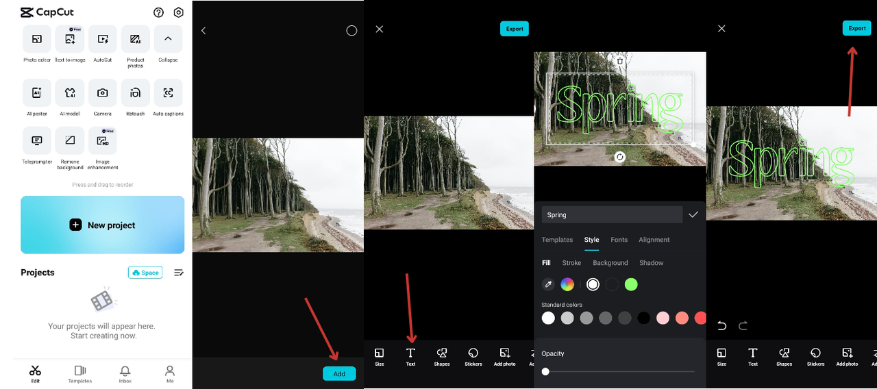 Step-by-step guide to adding captions
