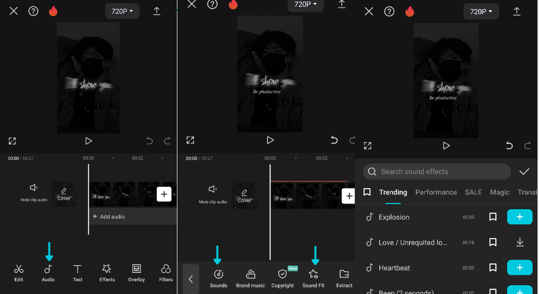 top on audio