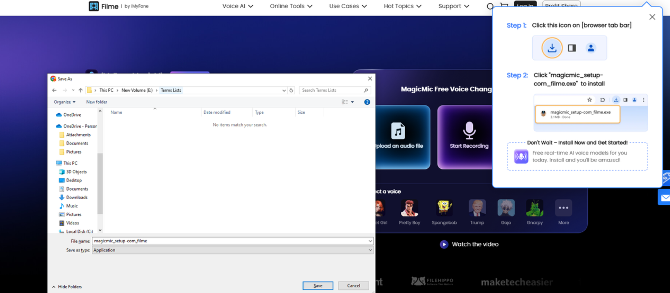 Choosing a suitable iMyFone MagicMic version for PC