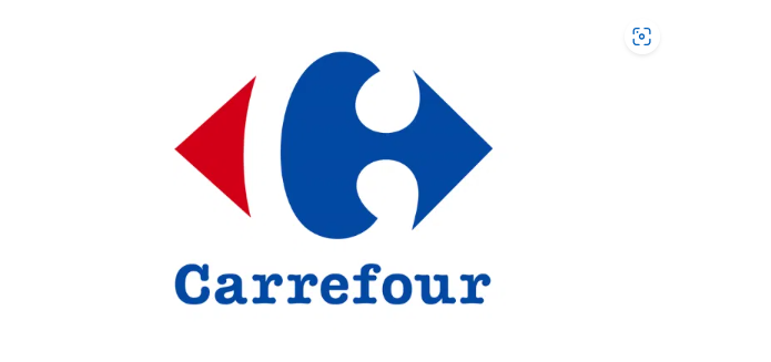 Image showing advertising symbolism of Carrefour