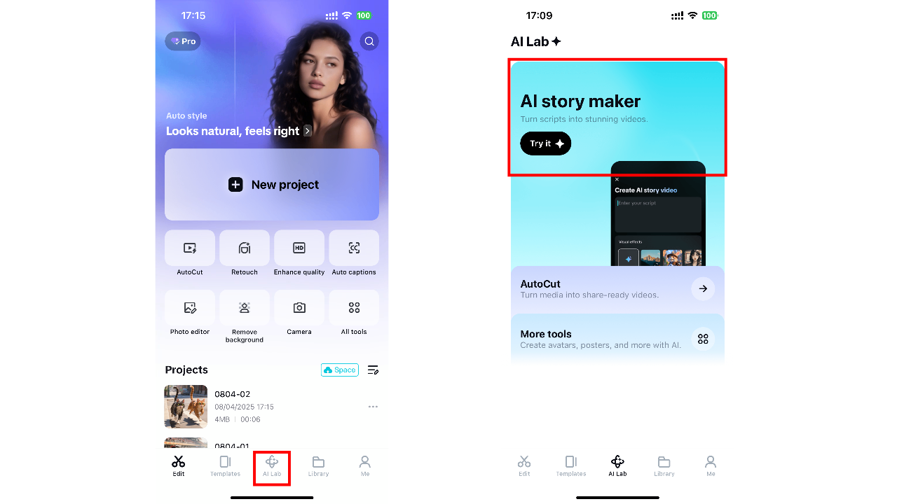 Access AI Lab Story Maker
