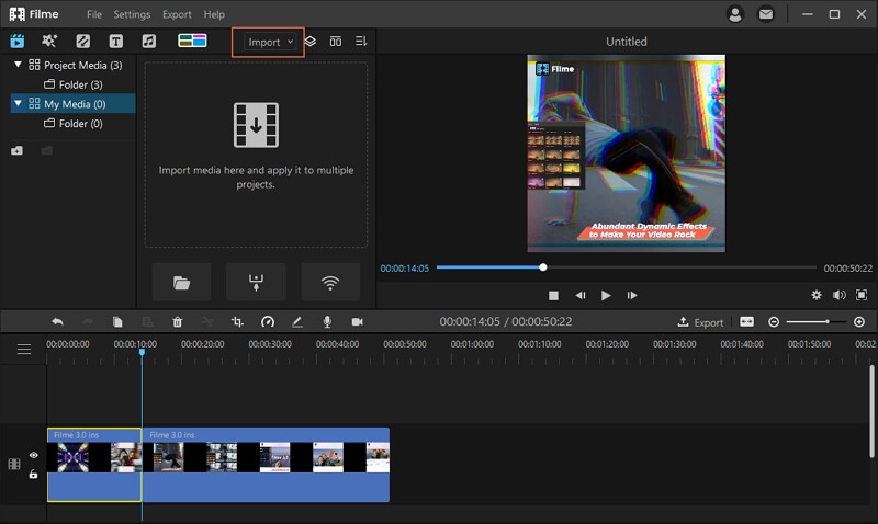 split video with Filme