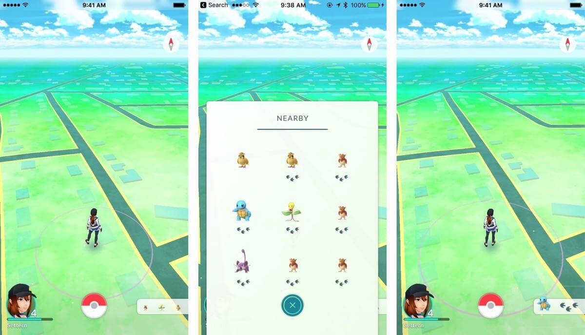 ipogo can't catch pokemon