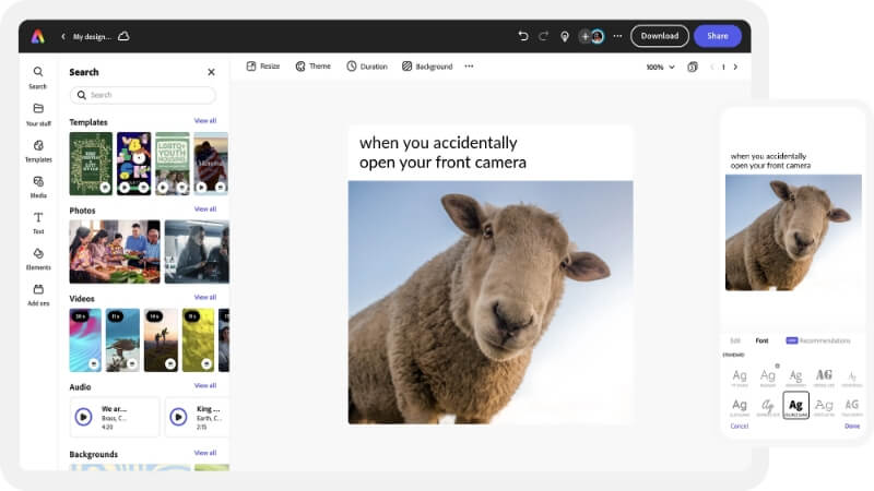 adobe meme generator
