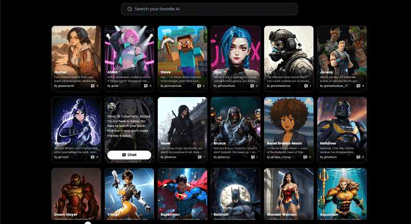 ai chat no filter gamimate