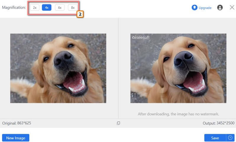 aiseesoft ublur image step
