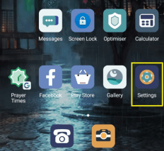 android settings