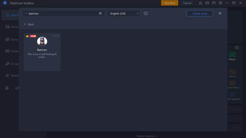 batman ai voice in voxbox