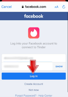 change tinder location by facebook