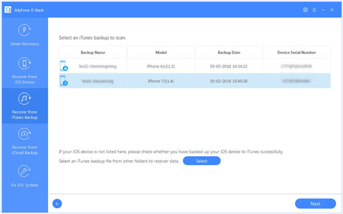 Recover Accidentally Deleted Voice Memo from iTunes Backup Files