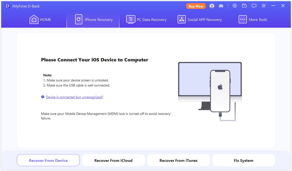 connect iphone to computer