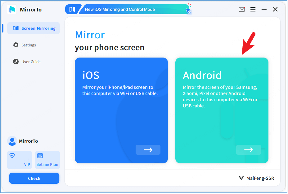 connect android to mac step 2