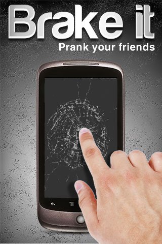 crack and break