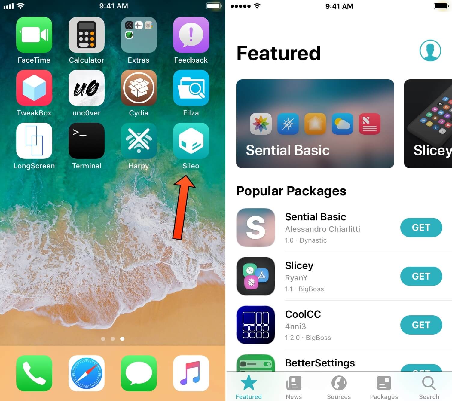 install sileo to download third party apps