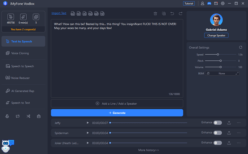 gabriel ultrakill ai voice generator