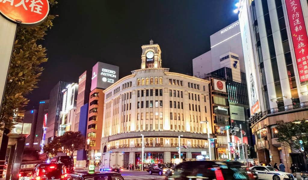 best place in tokyo for pokemon go ginza