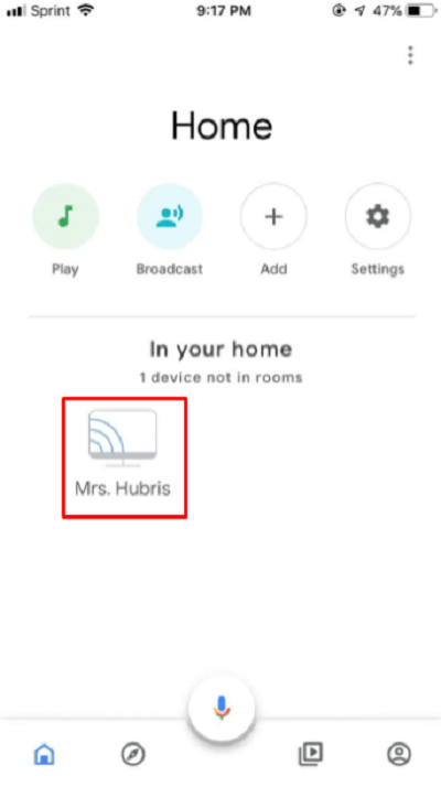 google home connect