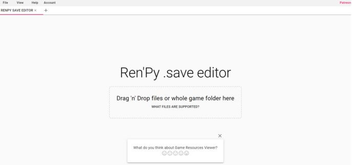 griviewer renpy save editor