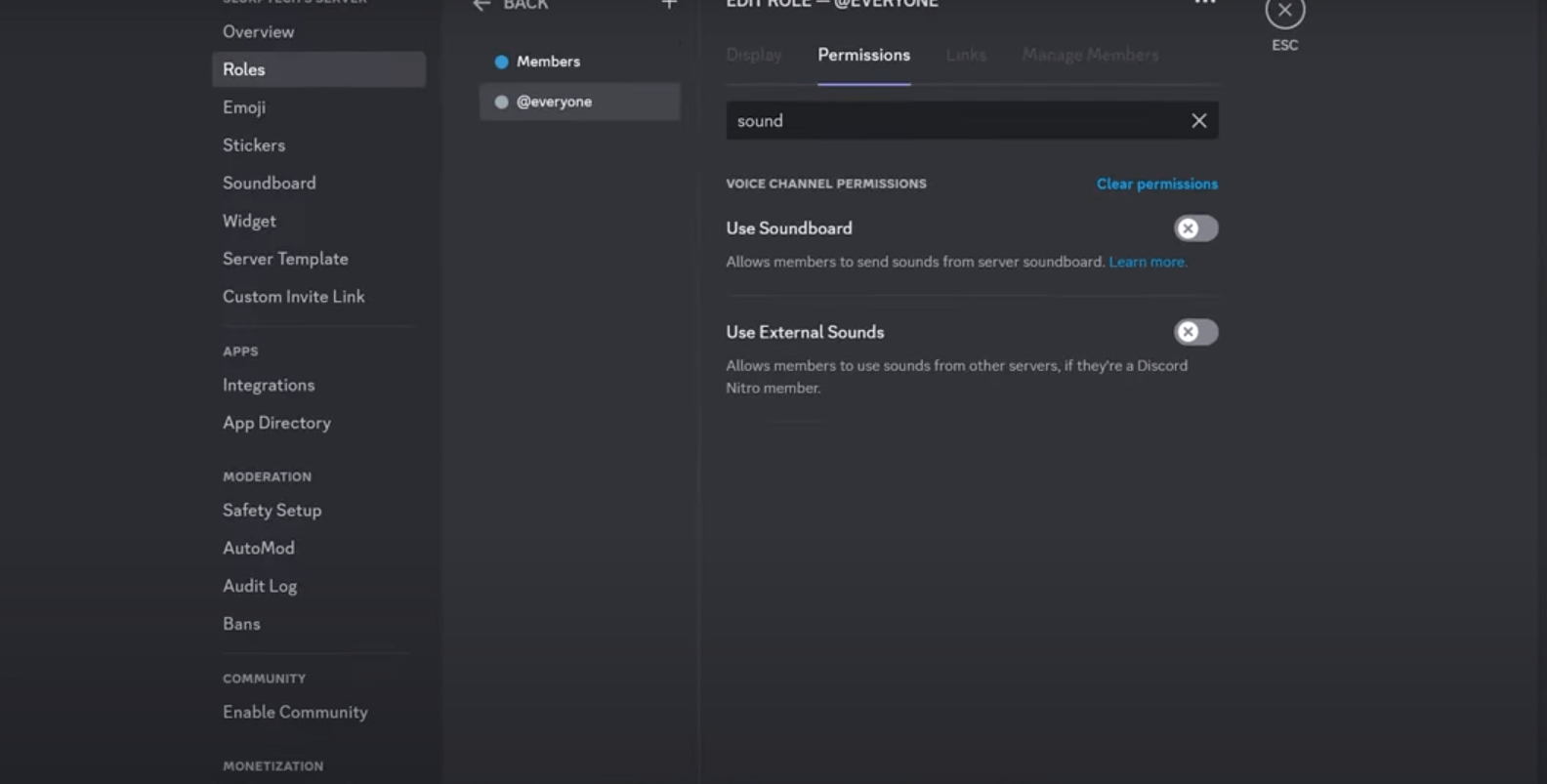how to add soundboard to discord server
