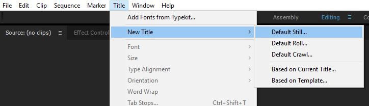 how to add text to a video in adobe premiere pro 16