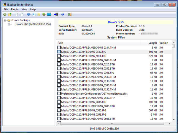 ibackupbot for itunes screen time unlock app