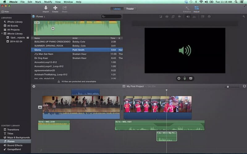 imovie library