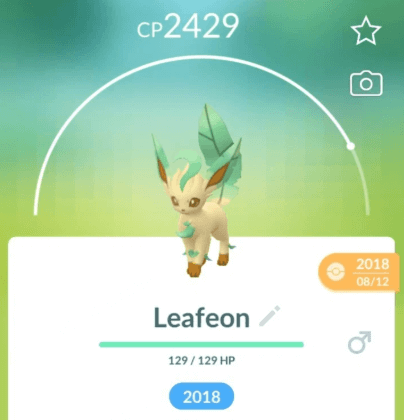 leafeon evolution name