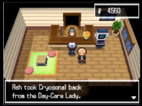leave pokemon in the daycare