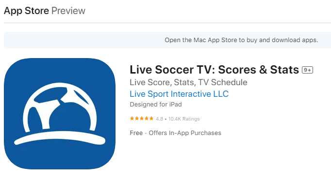 live soccer tv