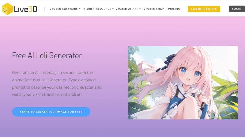 live3d loli ai generator