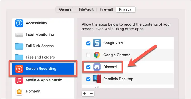 mac to fix discord screen share not working