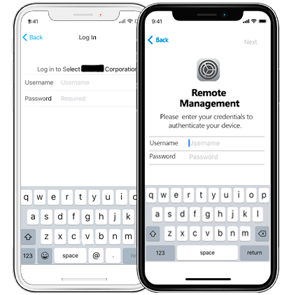 remove remote management from iphone ipad