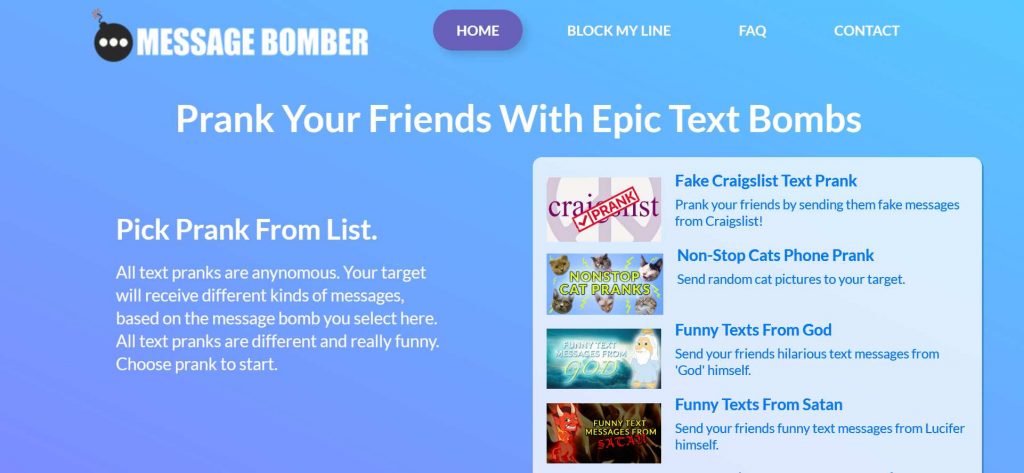 message bomber