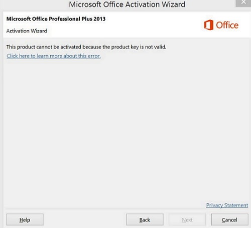 microsoft office 2013 activation key