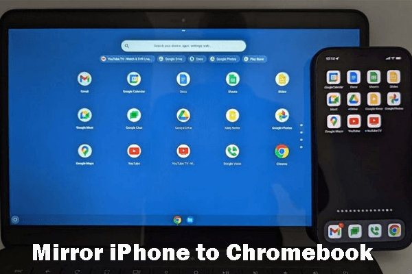 how to screen mirror iphone to chromebook