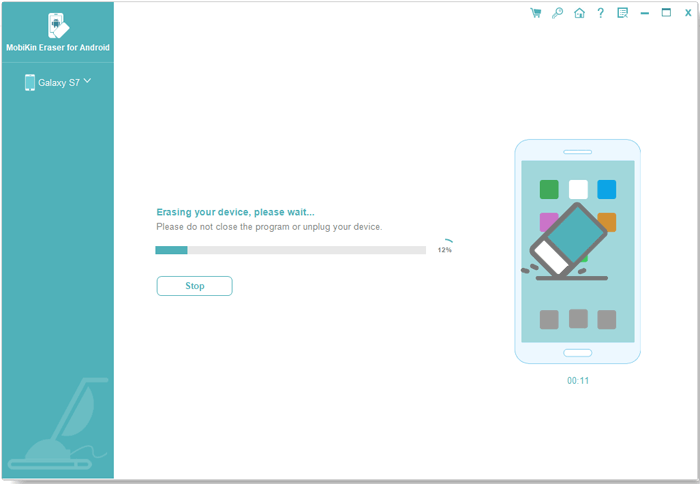 mobikin android wipe data factory reset tool